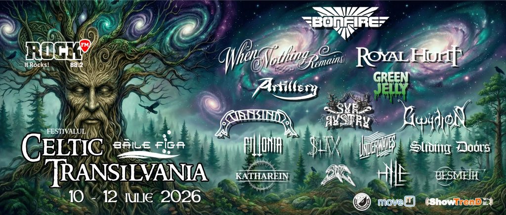 FESTIVALUL CELTIC TRANSILVANIA - Ediția a IX-a - 10-12 iulie 2026